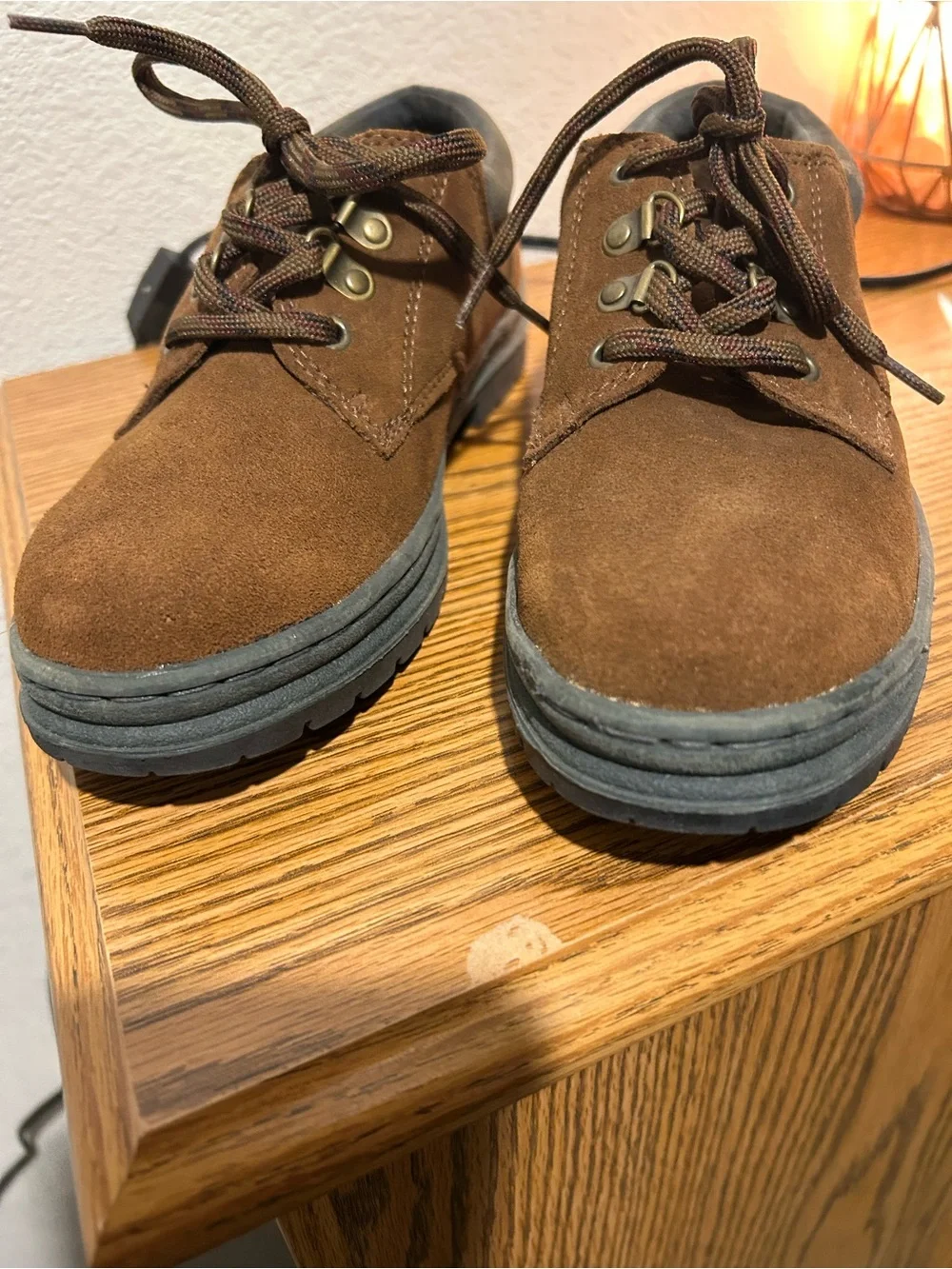 Men's Brown Suede Chukka Lace-Up Boots